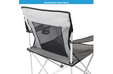 Image of Core Equipment Mesh Quad Chair, Grey, 40138