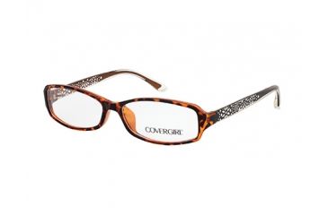 Image of Cover Girl CG0509 Eyeglass Frames - Dark Havana Frame Color