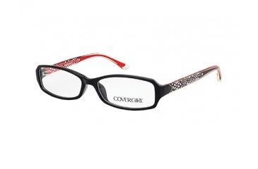 Image of Cover Girl CG0509 Eyeglass Frames - Shiny Black Frame Color