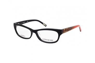 Image of Cover Girl CG0512 Eyeglass Frames - Shiny Black Frame Color