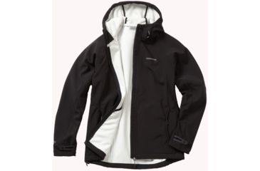 Image of Crag Hoppers Lena Hooded Jacket - Women's -Black/Sea Salt-Large