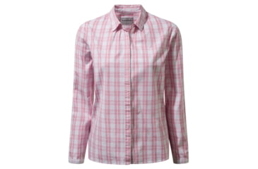 Image of Craghoppers Candelo Shirt, Eng Rose Chk, 10, CWS470-4IW14L