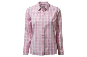 Image of Craghoppers Candelo Shirt, Eng Rose Chk, 6, CWS470-4IW10L