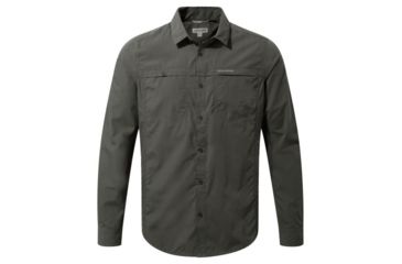 Image of Craghoppers Kiwi Trek Long Sleeve Shrt, Ashen, S, CMS477-08B50