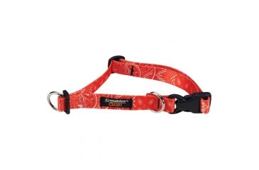 Image of Croakies Dog Collar Muddy Paw Green Lg DOGCLR2800
