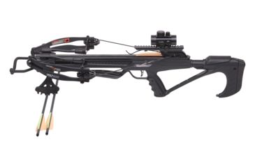 Image of Crosman Volt 300 Compound Crossbow Package,130lb Draw Weight, Black, 31.1 in Length AXCV130BK