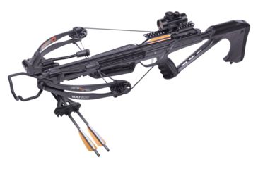 Image of Crosman Volt 300 Compound Crossbow Package,130lb Draw Weight, Black, 31.1 in Length AXCV130BK