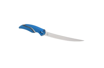 Image of Cuda 6in Titanium Bonded Curved Boning Knive, Titanium Bonded Blade, Non-Slip Cuda Scale Pattern, 18833