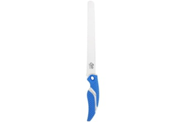 Image of Cuda 9in Titanium Bonded Chunk Knive, Titanium Bonded Blade, Non-Slip Cuda Scale Pattern Grips, 18830