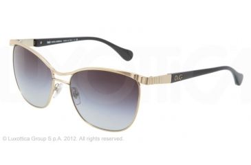 Image of D&amp;G WAVE DETAIL DD6088 Progressive Prescription Sunglasses DD6088-11168G-57 - Lens Diameter 57 mm, Lens Diameter 57 mm, Frame Color Pale Gold