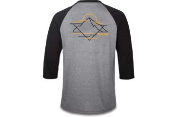 Image of Dakine Alpine 3/4 Raglan Tech T-Shirt - Mens, Black, Medium, 10002862-BLACK-M