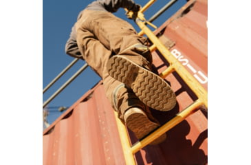 Image of Danner Cedar River Moc 6in Aluminum Toe Work Shoes - Mens, Brown, 7.5 US, D, 14301-7.5D