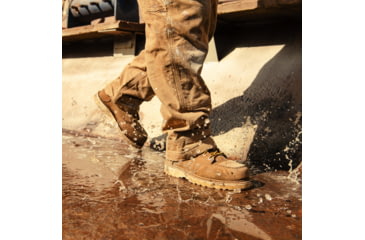 Image of Danner Cedar River Moc 6in Aluminum Toe Work Shoes - Mens, Brown, 7.5 US, D, 14301-7.5D