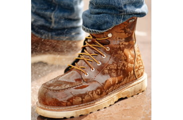 Image of Danner Cedar River Moc 8in Aluminum Toe Work Shoes - Mens, Brown, 7 US, EE, 14303-7EE