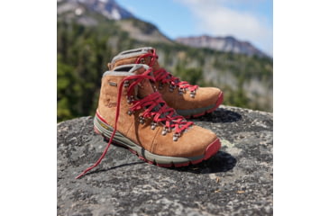 Image of Danner Mountain 600 4.5in Hiking Boot - Mens, Brown/Red, Medium, 7.5, 62241-D-7.5