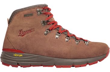 Image of Danner Mountain 600 Hiking Boot - Men's-Brown/Red-Medium-10.5