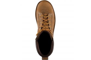 Image of Danner Quarry USA 8in 400G Insulation Non-Metallic Toe Boots, Distressed Brown, 14EE, 17321-14EE