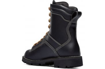 Image of Danner Quarry USA 8in Alloy Toe Boots, Black, 8EE, 17311-8EE