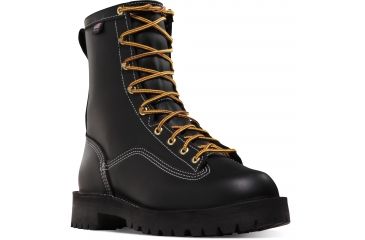 Image of Danner Super Rain Forest 8in 200G Insulation Boots, Black, 6EE, 11700-6EE