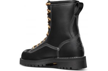Image of Danner Super Rain Forest 8in 200G Insulation Boots, Black, 6EE, 11700-6EE