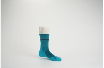Image of Darn Tough Element Micro Crew Lightweight w/ Cushion Socks - Womens, Cyan, Small, 1114-CYAN-S-DARN