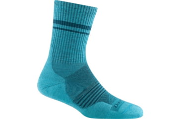 Image of Darn Tough Element Micro Crew Lightweight w/ Cushion Socks - Womens, Cyan, Small, 1114-CYAN-S-DARN