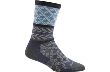 Image of Darn Tough Greta Crew Light Sock - Womens, Dusty Blue, Large, 6018-DUSTY-BLUE-L-DARN