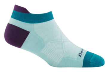 Image of Darn Tough Vertex No Show Tab Ultra-Lightweight Socks - Women's, Glacier, Large, 1016-GLACIER-L-DARN