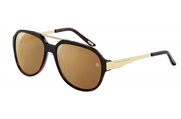 Image of Davidoff Prescription Sunglasses 97203 Single Vision Brown Frame