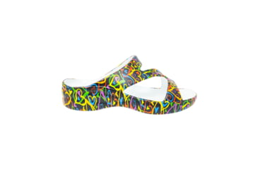 Image of Dawgs PAW Print Z Sandals - Womens, LUV Generation, 6 US, ORZS.W.A.DPP-Lv-Gn.0006