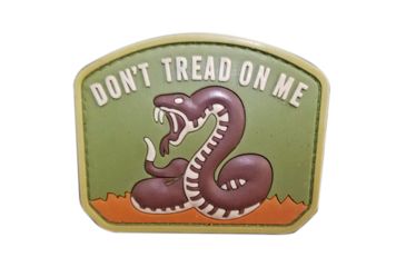 Image of DDT Rubber Morale Patch, Don't Tread On Me DDT50153