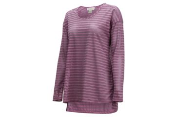 Image of Demo, ExOfficio BA Modena Long Sleeve Tunic - Women's, Rosebay Heather, Small, 2111-3078-Rosebay Heather-S