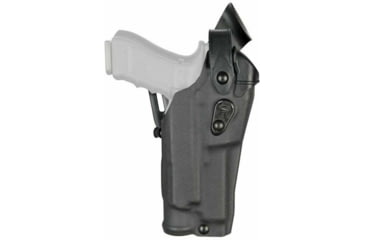 Image of Safariland Model 6360rds Als/sls Mid-ride, Level Iii Retention Duty Holster For Glock 19 Gens 1-4 W/ Light/laser, Stx Plain - 1314962