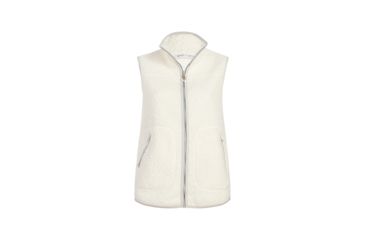 Image of Demo,Woolrich Womens Siskiyou Fleece Vest, Ivory, M, 18551-IVO-DEMO