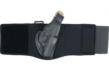 Image of DeSantis 014 Die Hard Right Hand Black Leather Lined Ankle Holster 