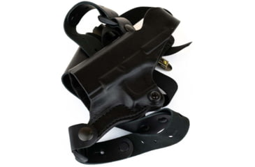 Image of DeSantis C.E.O. Shoulder Rig Leather Holsters, SIG Sauer P365, Right Hand, Plain, Black, 11ZBA8JZ0