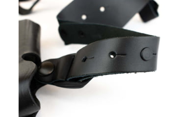 Image of DeSantis C.E.O. Shoulder Rig Leather Holsters, SIG Sauer P365, Right Hand, Plain, Black, 11ZBA8JZ0