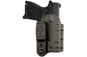 Image of DeSantis Slim-Tuk Leather IWB Holster Sig P365 w/ Surefire XSC/Sig P365 XL w/ Surefire XSC, Ambidextrous, Black, 137KJ9VZ0