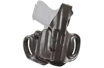 Image of DeSantis Mini Slide OWB Leather Holster. Fn Reflex , Left Hand, Black, 086BB2YZ0