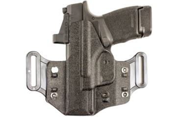 Image of DeSantis Veiled Partner Kydex Ankle Holster Glock 19, 23, 32, 45, 19X, 19 Gen 5, With Or W/Out Red Dot And TLR-7A, Right, K, 195KA6VZ0