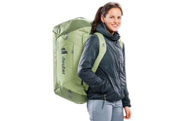 Image of Deuter Pro Duffel Bag, 60 Liters, Mineral/Grove, 352112512130