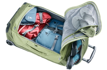 Image of Deuter Pro Movo Duffel Bag, 60 Liters, Mineral/Grove, 350112512130