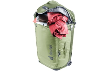 Image of Deuter Pro Movo Duffel Bag, 60 Liters, Mineral/Grove, 350112512130