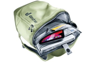 Image of Deuter Pro Duffel Bag, 30 Liters, Mineral/Grove, 351002612130