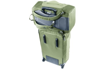 Image of Deuter Pro Duffel Bag, 30 Liters, Mineral/Grove, 351002612130