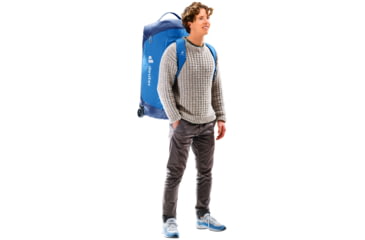 Image of Deuter Pro Roller Duffel Bag, 90 Liters, Neptune/Nightblue, 350002613970