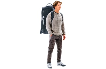 Image of Deuter Pro Roller Duffel Bag, 90 Liters, Black, 350002670000