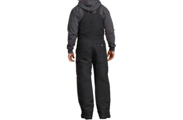 Image of Dickies Duck Insulated Bib Overalls, Black - TB839BKMS