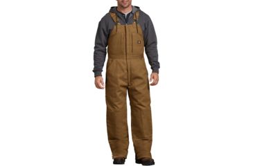 Image of Dickies Duck Insulated Bib Overalls, Brown Duck - TB839BD2XS