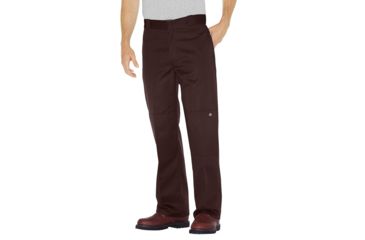 Image of Dickies - Loose Fit Double Knee Work Pant, Dark Brown - 85283DB 38 34